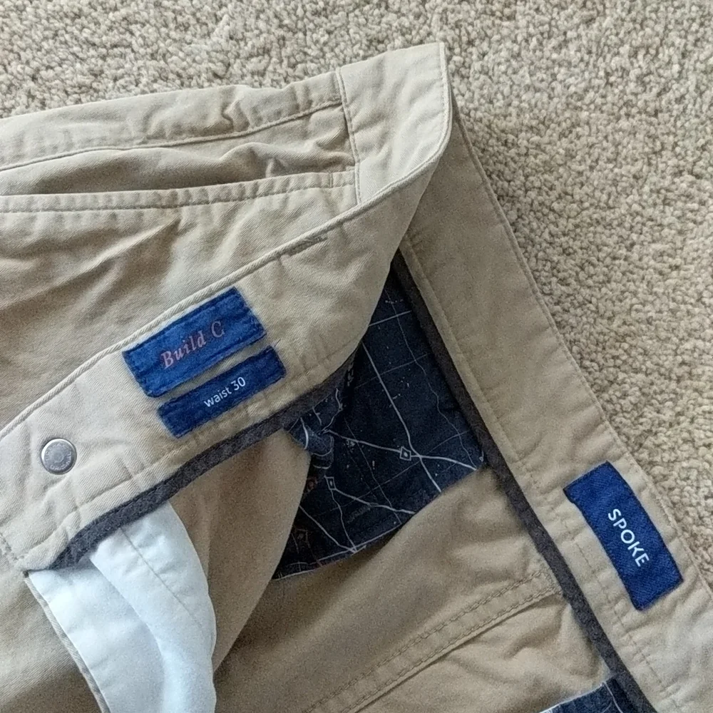 Spoke brand size 30 chinos khaki pants - Picture 6 of 14